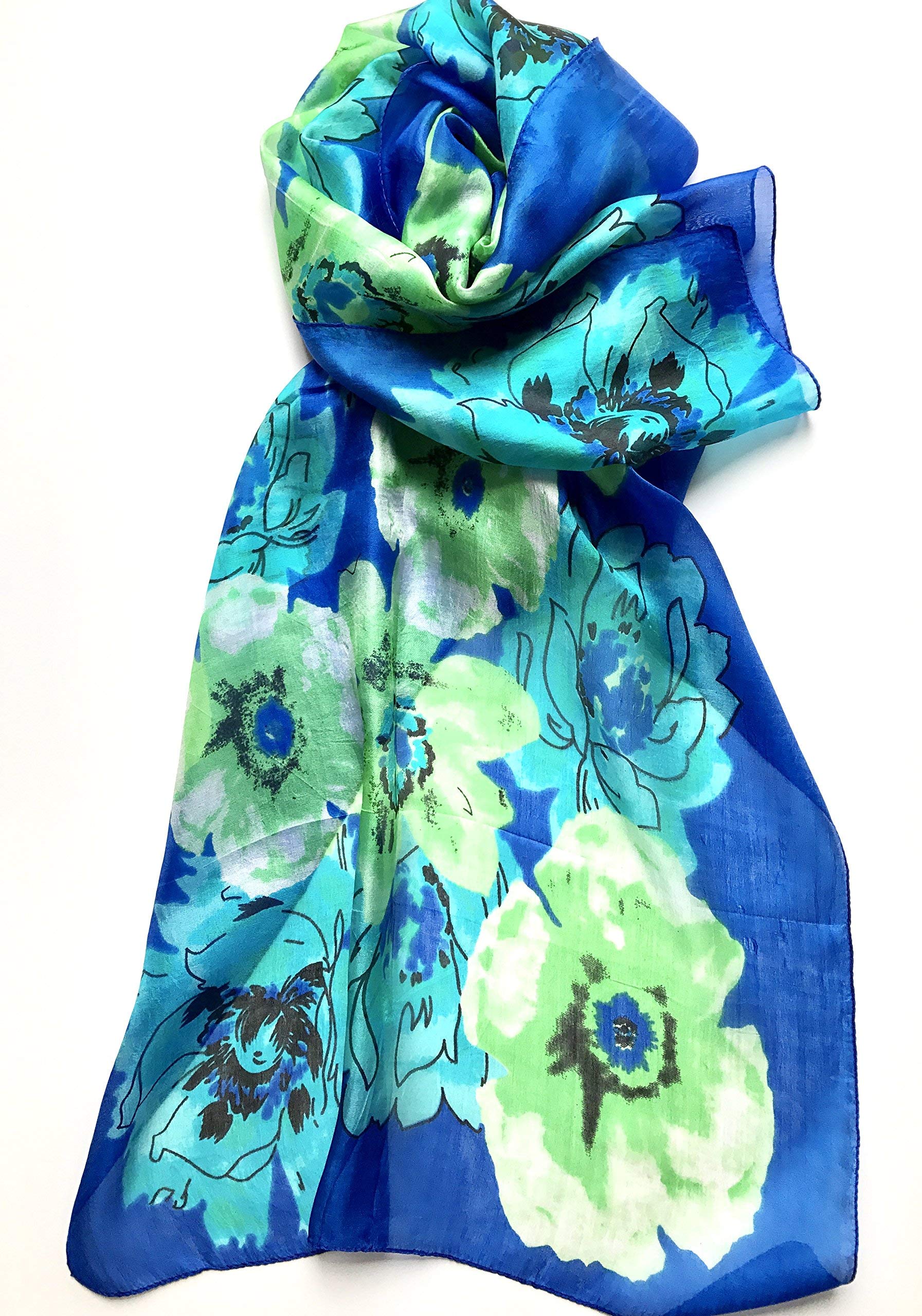 100% Mulberry Silk Fashion Scarf 100% Mulberry Silk Fashion Scarf