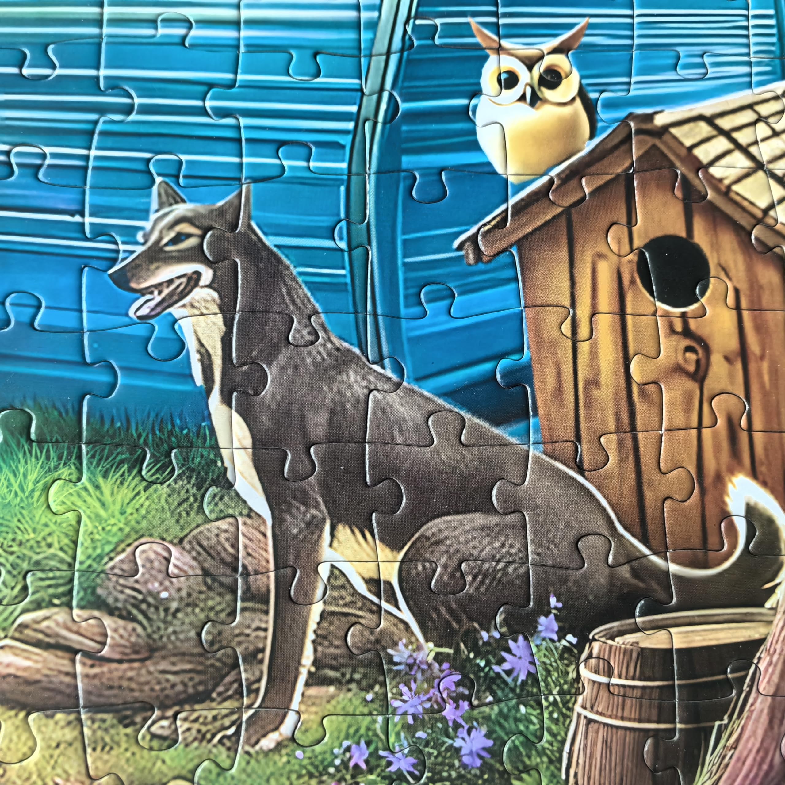 300 Piece Puzzles for Adults - Woodland Caravan Camping