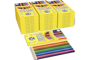 ANSTEEP 432ct Colored Pencils Bulk, 36 Packs coloring pencils Set for Kids Adults, class set color pencil for Classroom School Supplies (12 Assorted Colors)