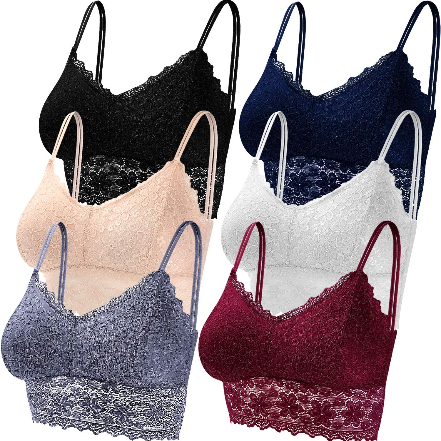 glitter bralettes