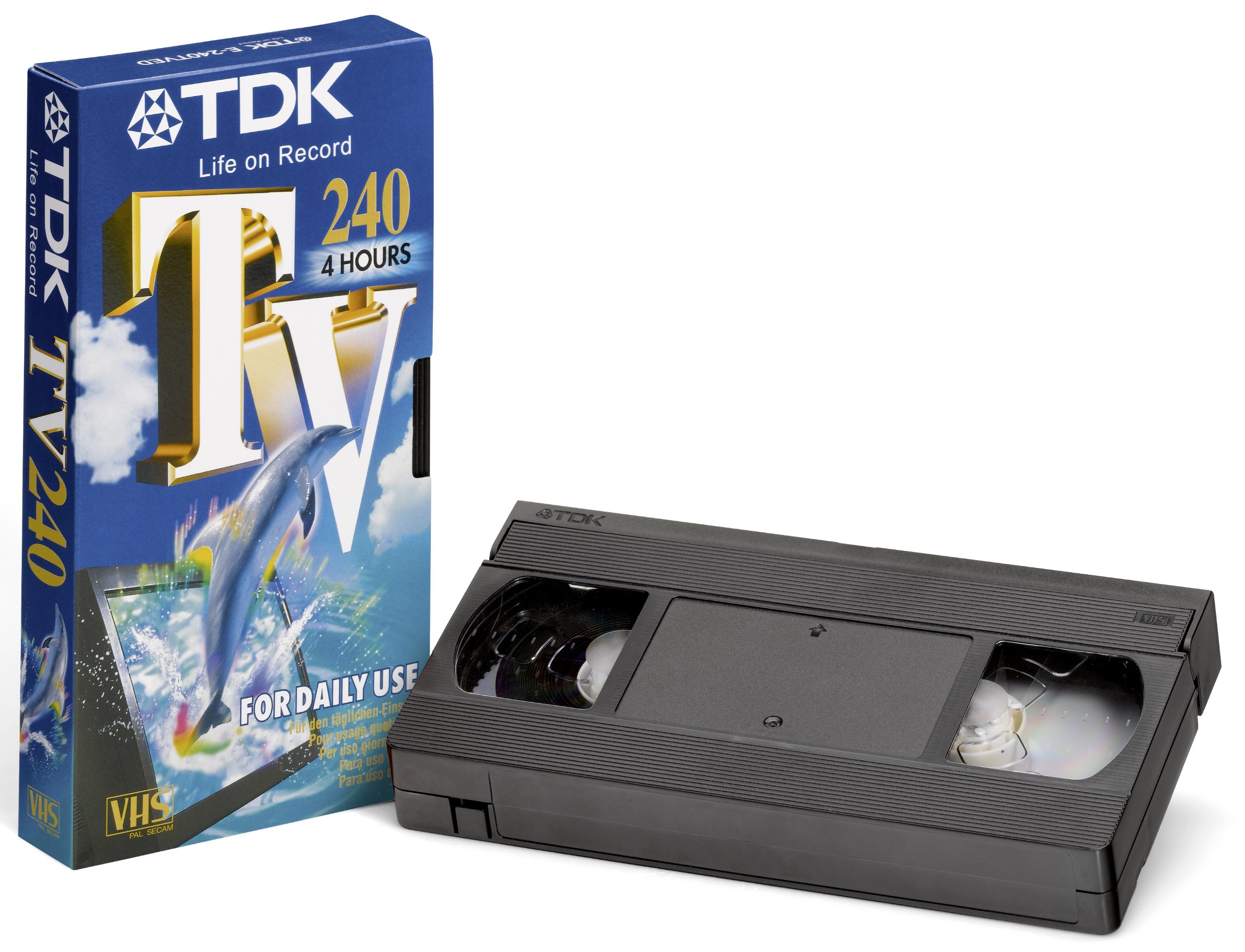 TDK E 240 TV Blank Tapes