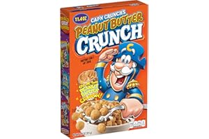 Cap'N Crunch Breakfast Cereal, Peanut Butter Crunch, 11.4oz Box