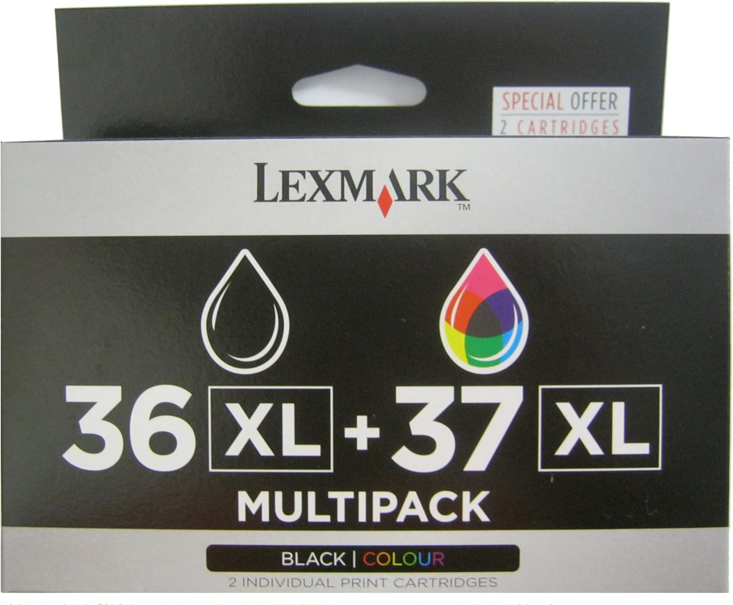 Cartouche Bureau En Gros Lexmark Pack 36XL,37XL Cartouche d'encre d'origine Noir/Couleur: Amazon