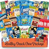 Healthy Halloween Snacks Variety Pack for Adults, Kids &amp; Teens (50 Count) | Chips, Cookies &amp; Granola Bars for the Office, Birthdays &amp; Travel, Halloween Snack Care Package for College Students