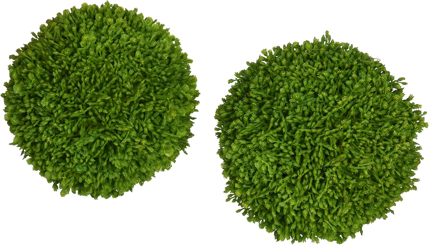 Decorative Green Balls (Set of 2) 6" diameter Home & Kitchen