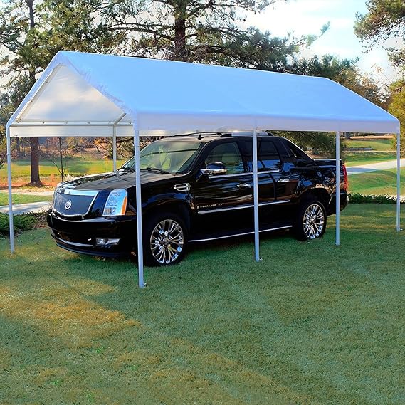 10' X 20' Frame Canopy Replacement Cover (White) Amazon.co.uk Garden