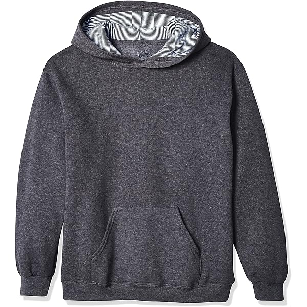 Essentials Hoodie Kids Fruit Of The Loom Boys Fleece Sweatshirts - Main Image