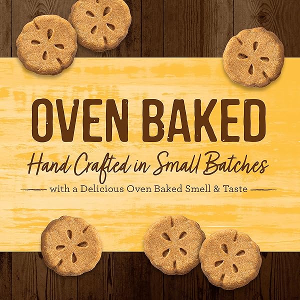 MERRICK OVEN BAKED NATURAL AND CRUNCHY BAG OF TREATS, DOG CHICKEN TREATS, GRAMMY’S POT PIE WITH REAL CHICKEN – 11 OZ. BAG
