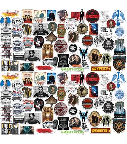 thumbnail image 2 of Supernatural Vinyl Decal - Car Sticker (Pick Your Size & Color) 2 of 3
