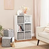 SONGMICS Storage Boxes Set of 6 30x30x30 cm Non-Woven with Handles view 2