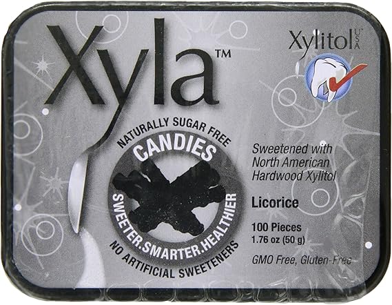 Ricochet Candies With Xylitol Licorice 100 Count Mints Pack Of 6 Amazon Ca Grocery