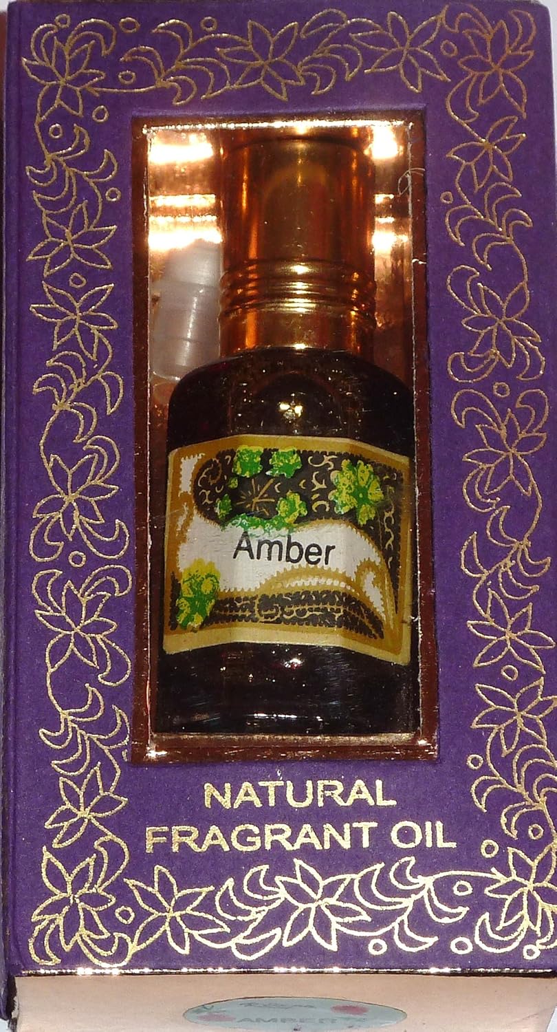 Song of India Natural Perfume Oil "AMBER" 10ml Amazon.co.uk Beauty