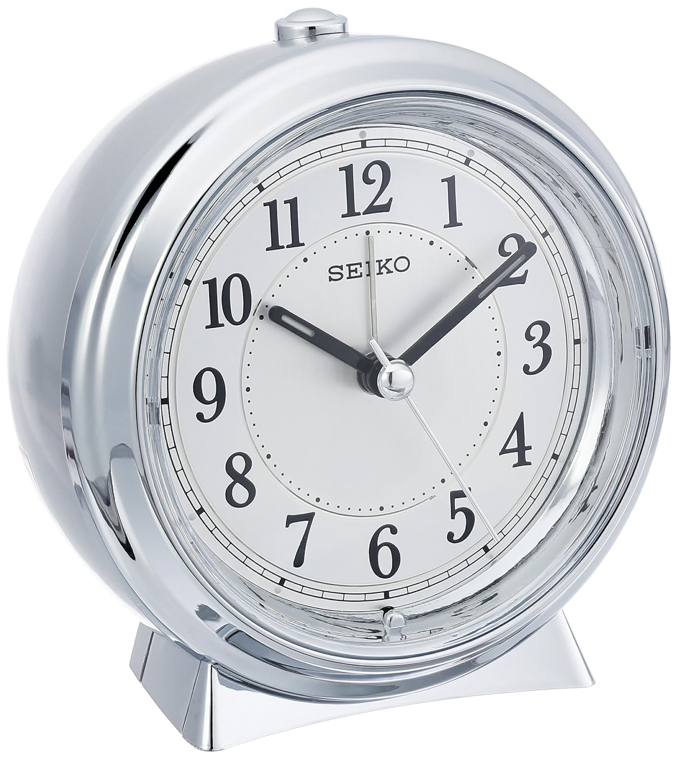Seiko QHE132SLH Japanese Quartz Alarm Clock Deluxe Timepieces