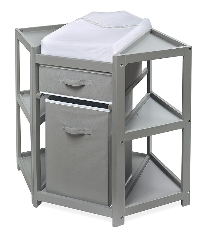 rosanna changing table with hamper