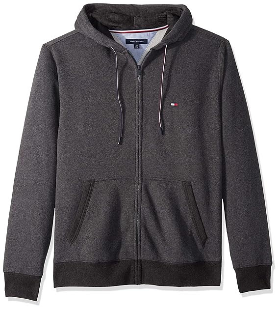 dark grey tommy hilfiger hoodie