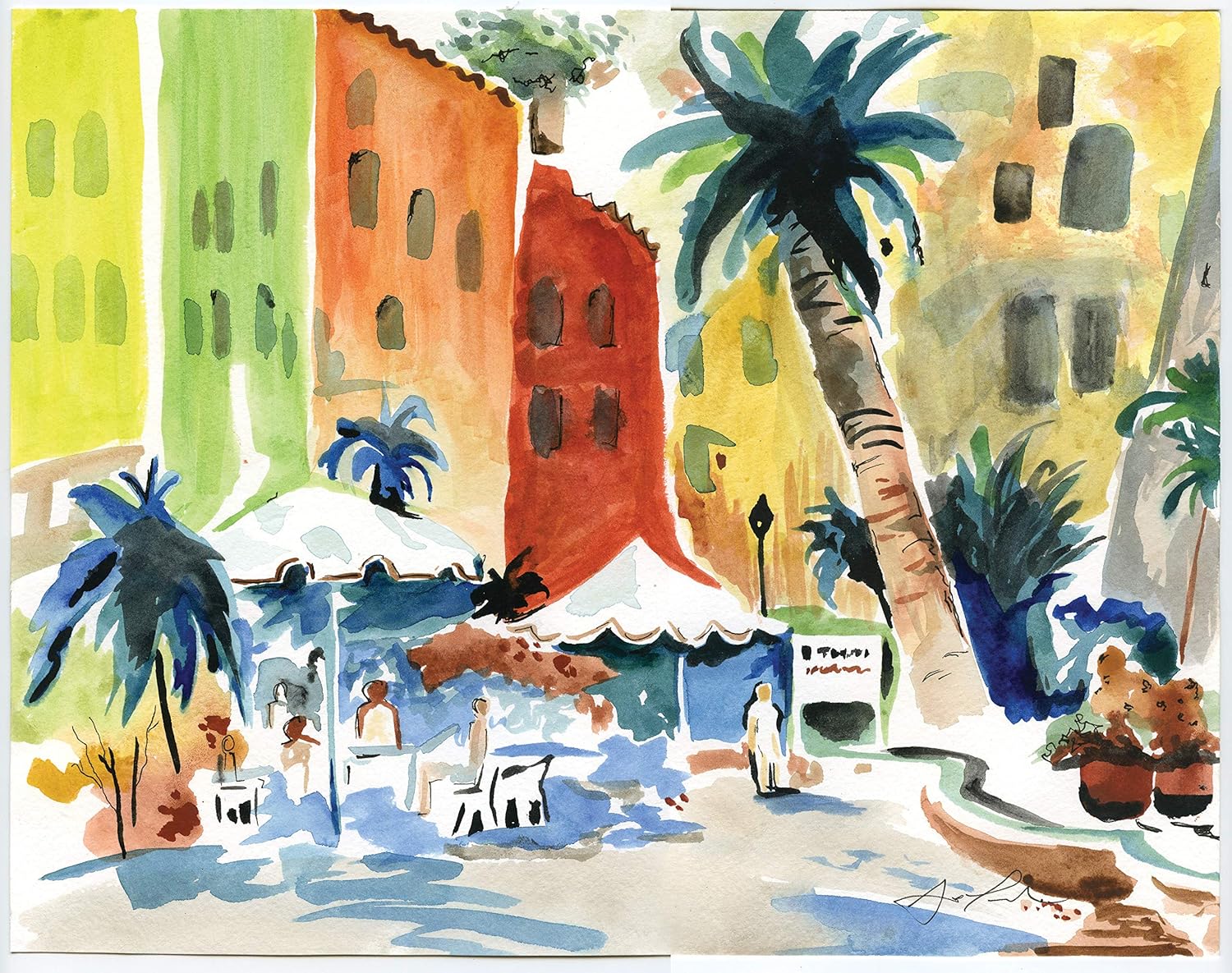 UCreate Watercolor Pad, 90 lb, 9" x 12", 12 Sheets : Office Products