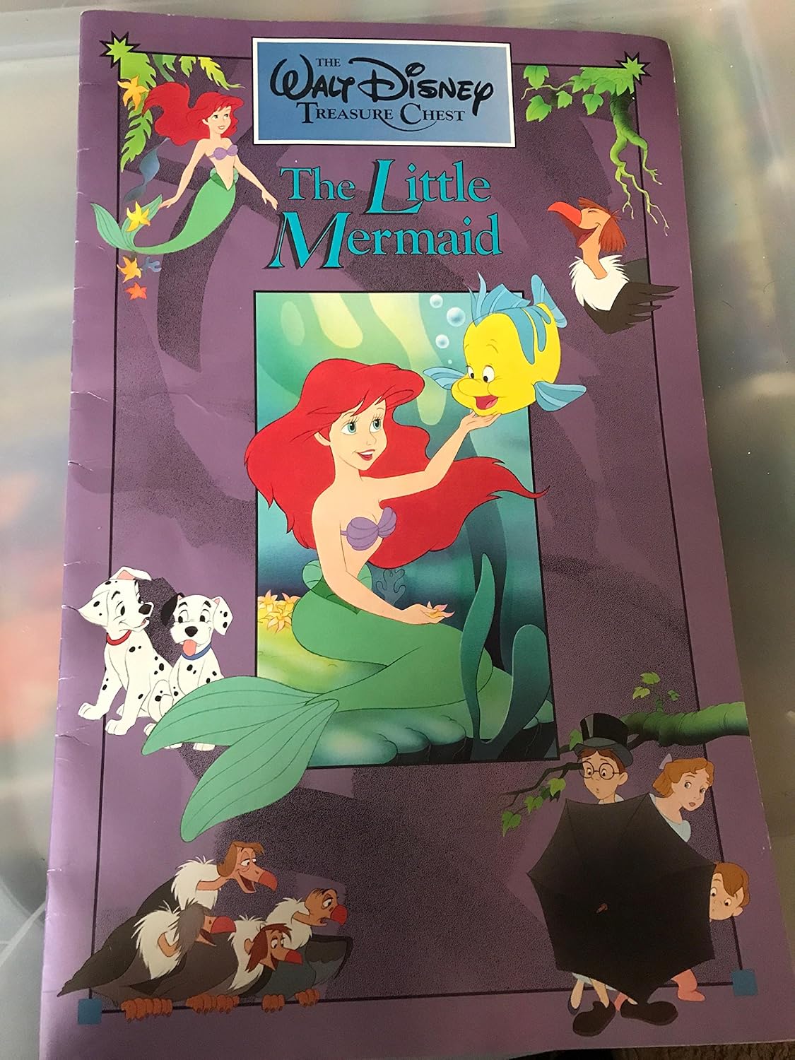 little mermaid toy chest