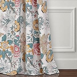 Lush Decor Sydney Light Filtering Window Curtain