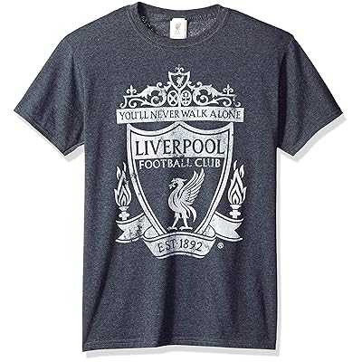 Official Liverpool FC Logo Mens Tee Gray Heather Kenya Ubuy