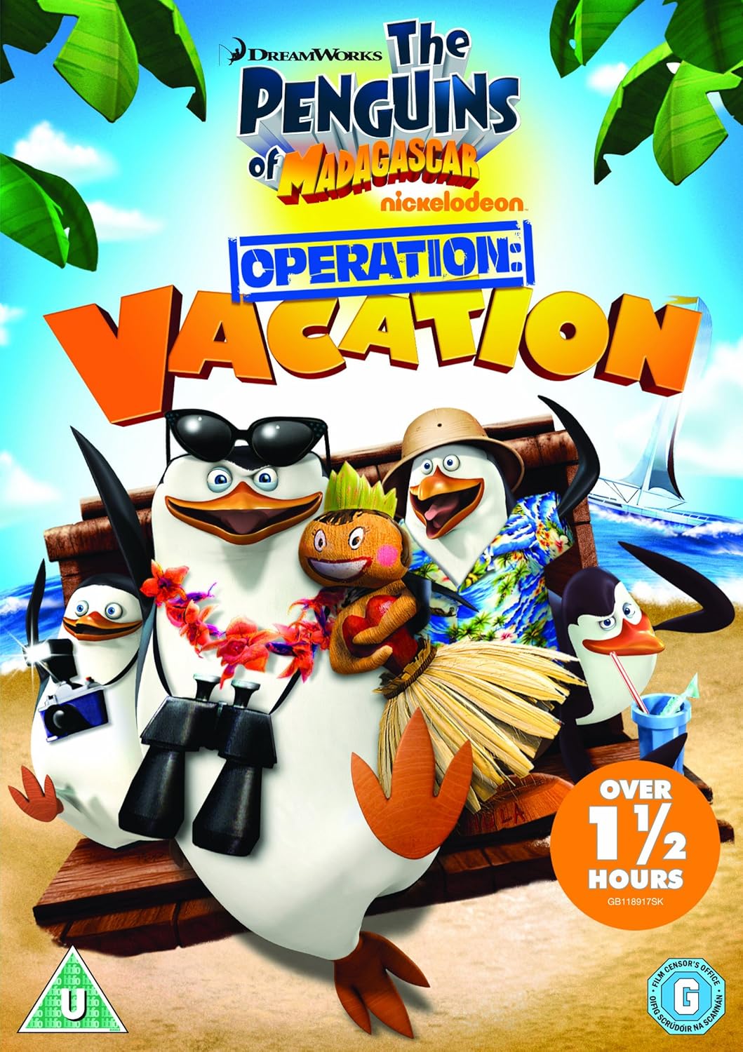 Penguins Of Madagascar: Operation Vacation [DVD]: Amazon.co.uk: DVD