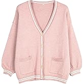 Womens Anime Japanese Cardigan Oversized Cute Sweater S-2XL