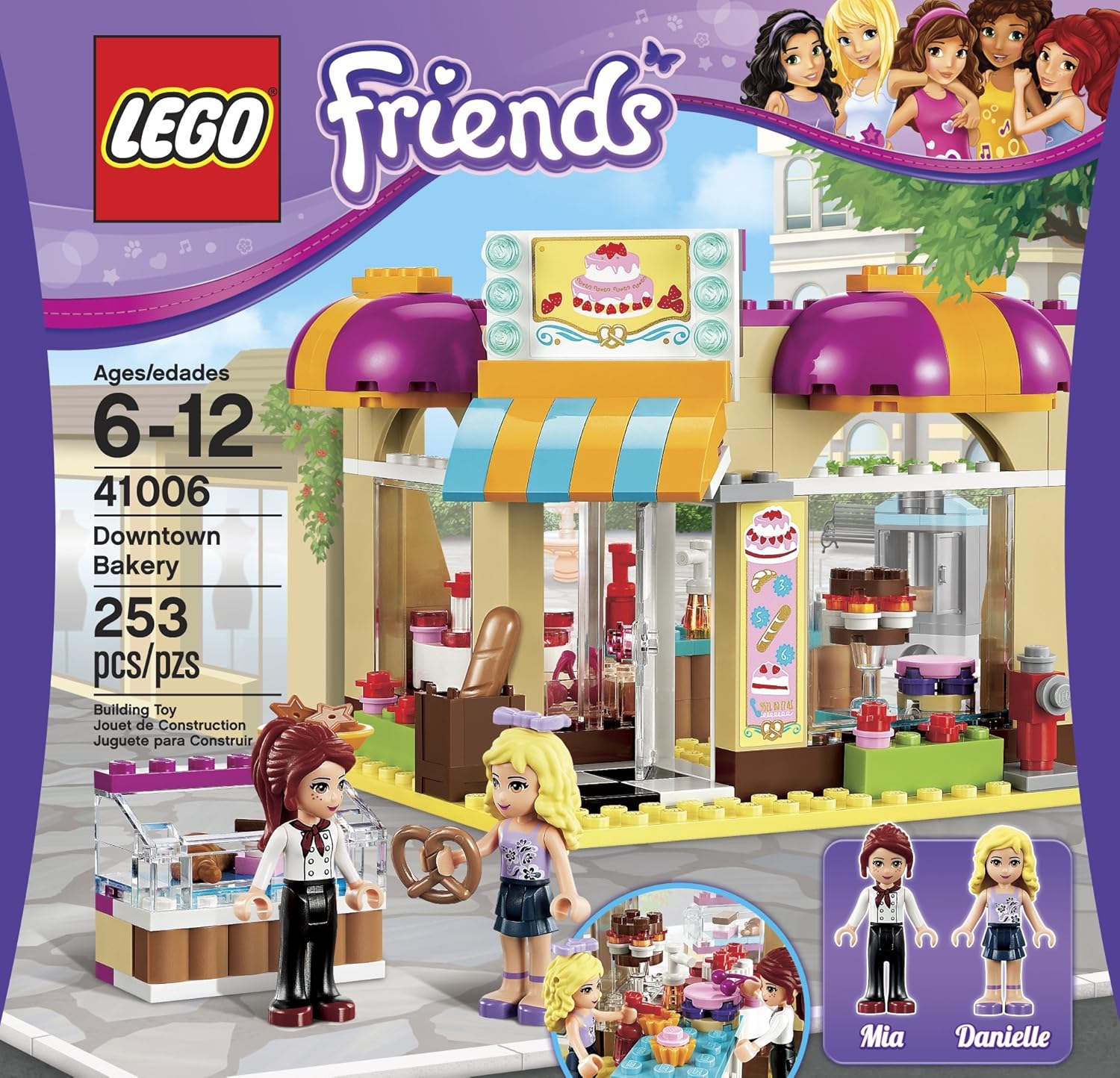 Lego Friends Downtown Bakery Amazon Co Uk Toys Games