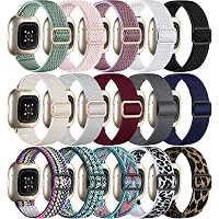 Bracelet Silicone Wanme Pour Fitbit Versa 3/4 Et Sense - Fin Et Confortable | Multiple Couleurs