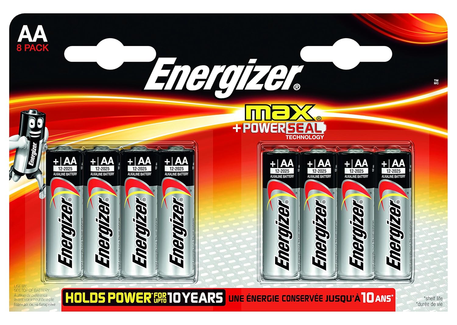 Energizer Max AA Batteries 8 Pack Amazon.co.uk Kitchen & Home