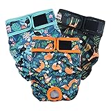 Fuz Bigaza Washable Dog Diapers (3 Pack), Reusable