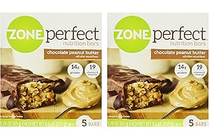 Zone Perfect Chocolate Peanut Butter 5 bars - Pack of 2- 8.8 0z each