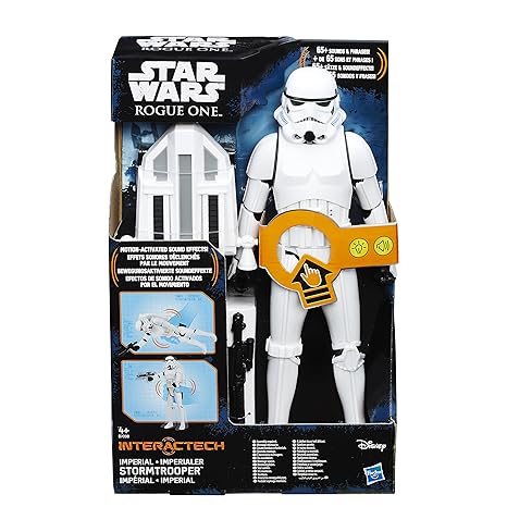 Hasbro Star Wars B7098100 Interaktiver Imperialer 12 Zoll Stormtrooper, Actionfigur