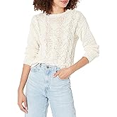 Vince Women's Textured Cable Crew