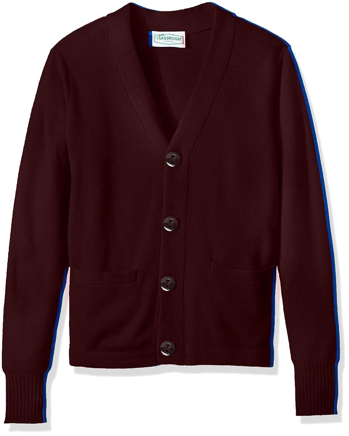 Buy Classroom Uniforms Kids' Toddler Cardigan Sweater, Burgundy, 2T at