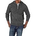 Amazon Essentials Men's Full-Zip Hooded Fleece Sweatshirt