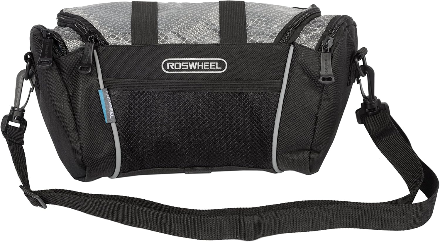 Roswheel 11494 5L Capacity Bike Front Handlebar Bag Bicycle Basket Cycling Accessories Pack, Grey : Sports & Outdoors