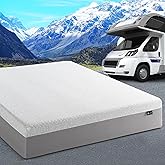 Zinus 10 Inch Ultima RV Memory Foam Mattress [New Version], Short Queen, Fiberglass Free, Medium Firm Feel, Breathable Memory