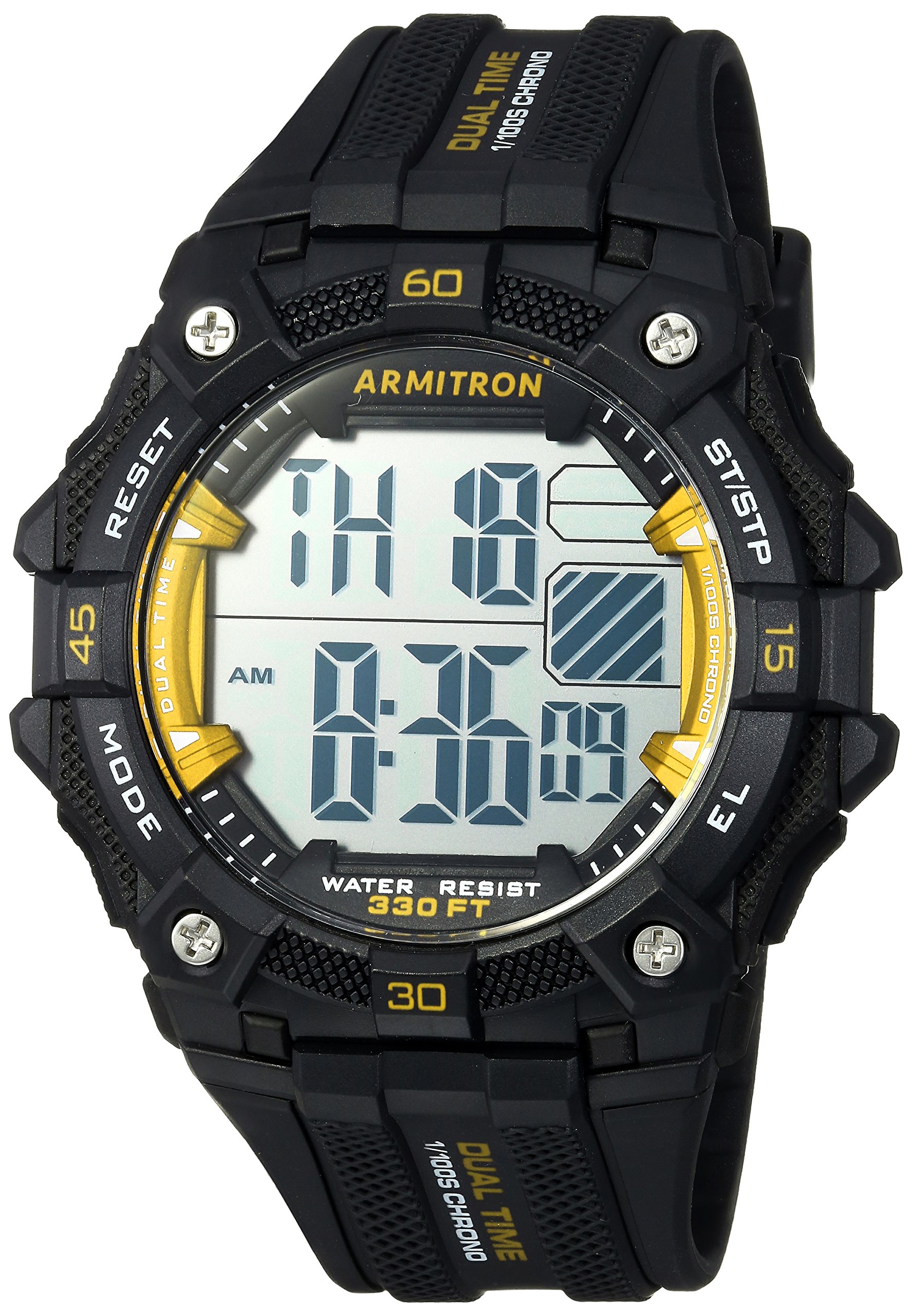 armitron dual time watch