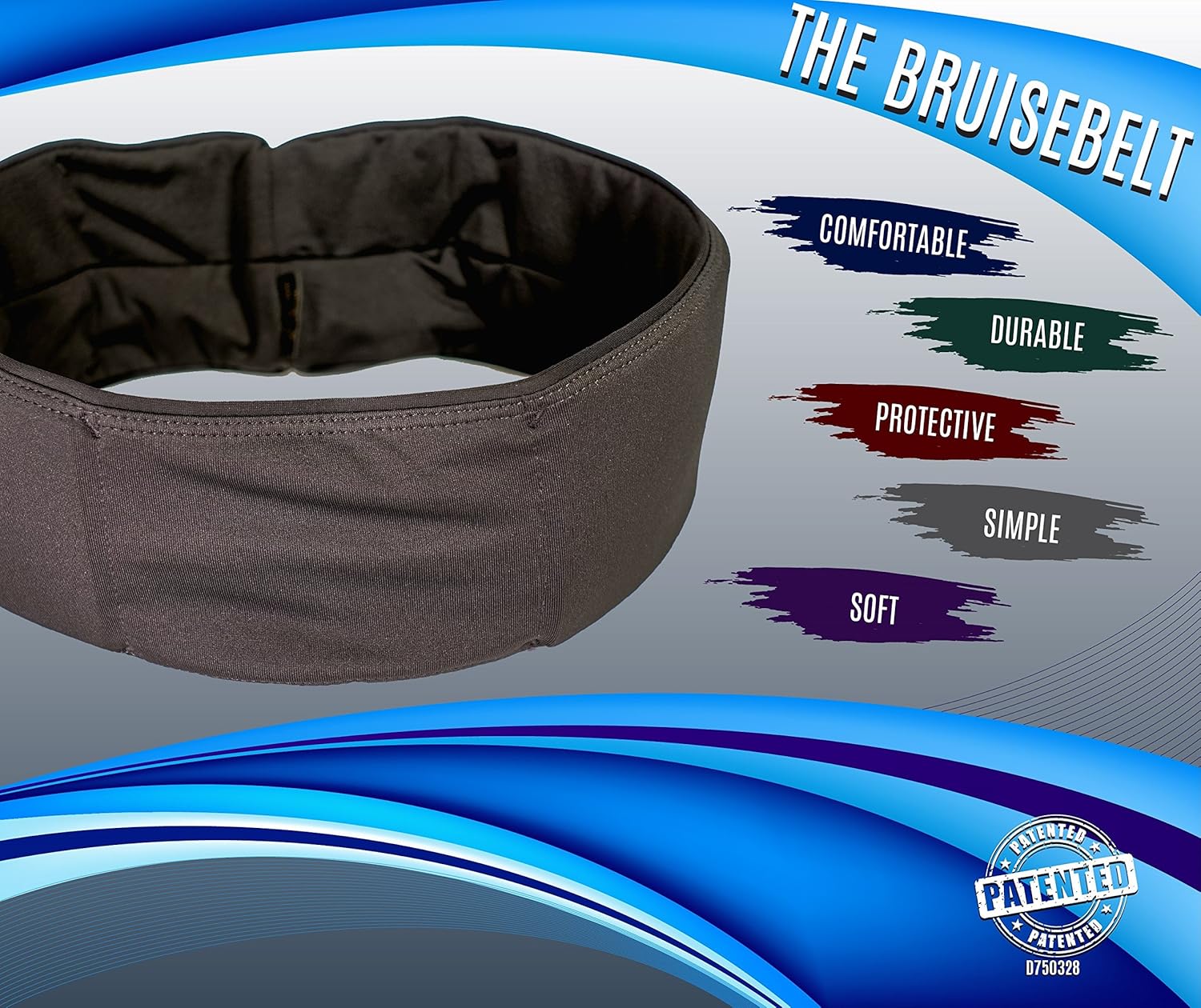 nahdeh Bruisebelt - Hip Pads Protection Belt for Volleyball, Basketball, Football and Other Contact Sports - This Hip Protector is an Easy Slide on Belt with Gel Pads : Sports & Outdoors