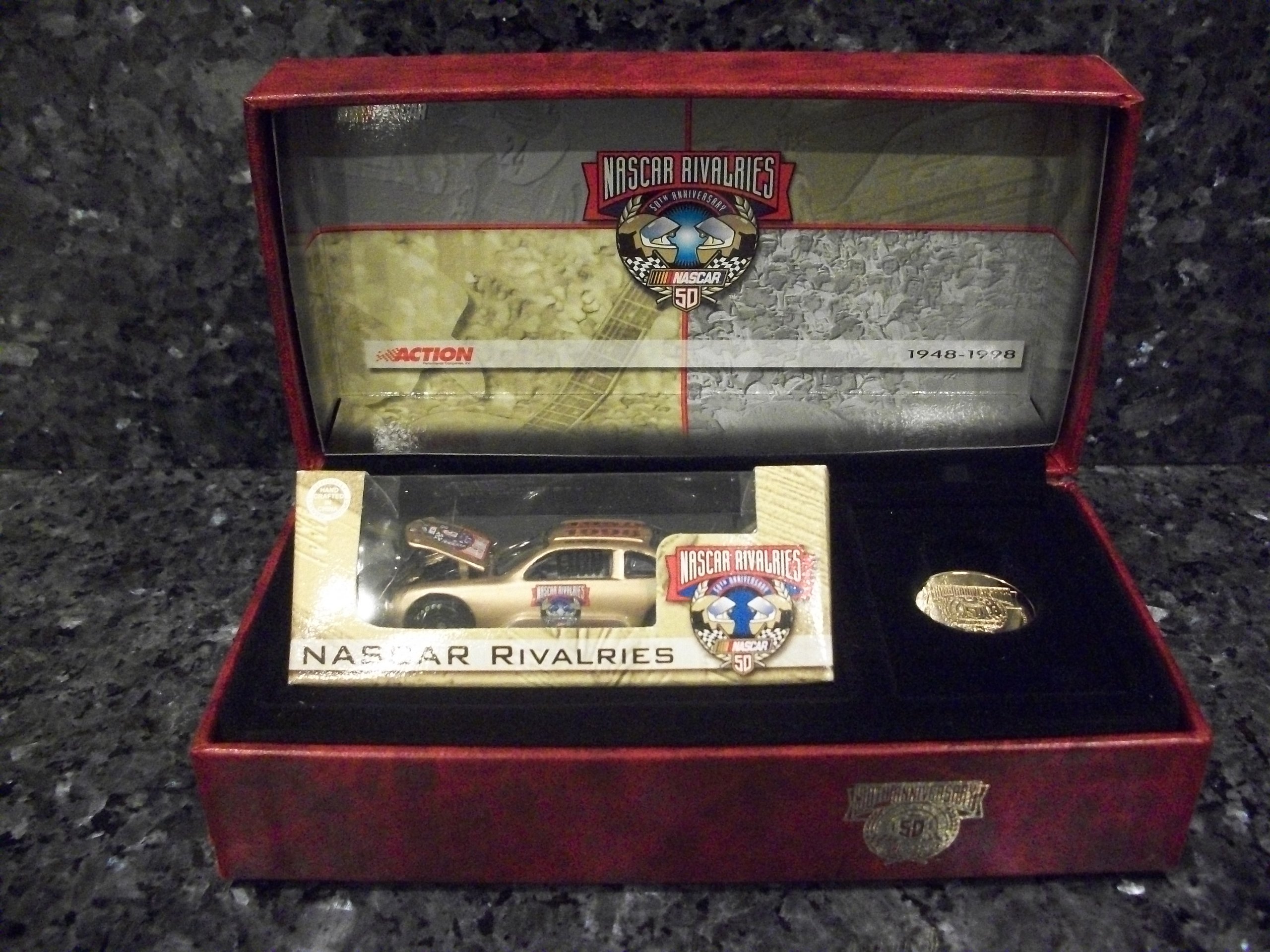 Bill France 50th Anniversary 1948-1998 NASCAR 4 Car Collector Set by Action Racing