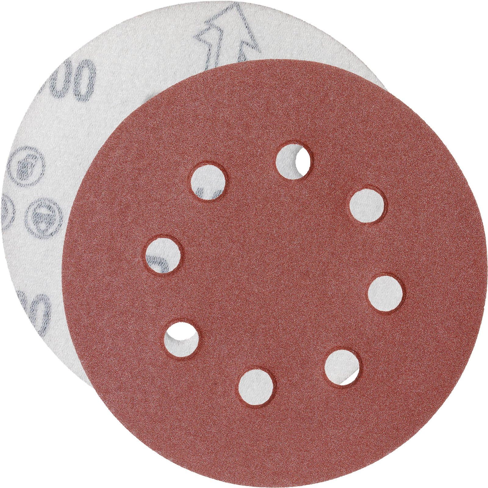YoiYee 1000 Grit Sanding Discs Pads, 8 Holes, 125mm/5-inch Hook and Loop Quick Change Sandpaper Sheet for Random Orbital Sander, 20 Pack — image 1
