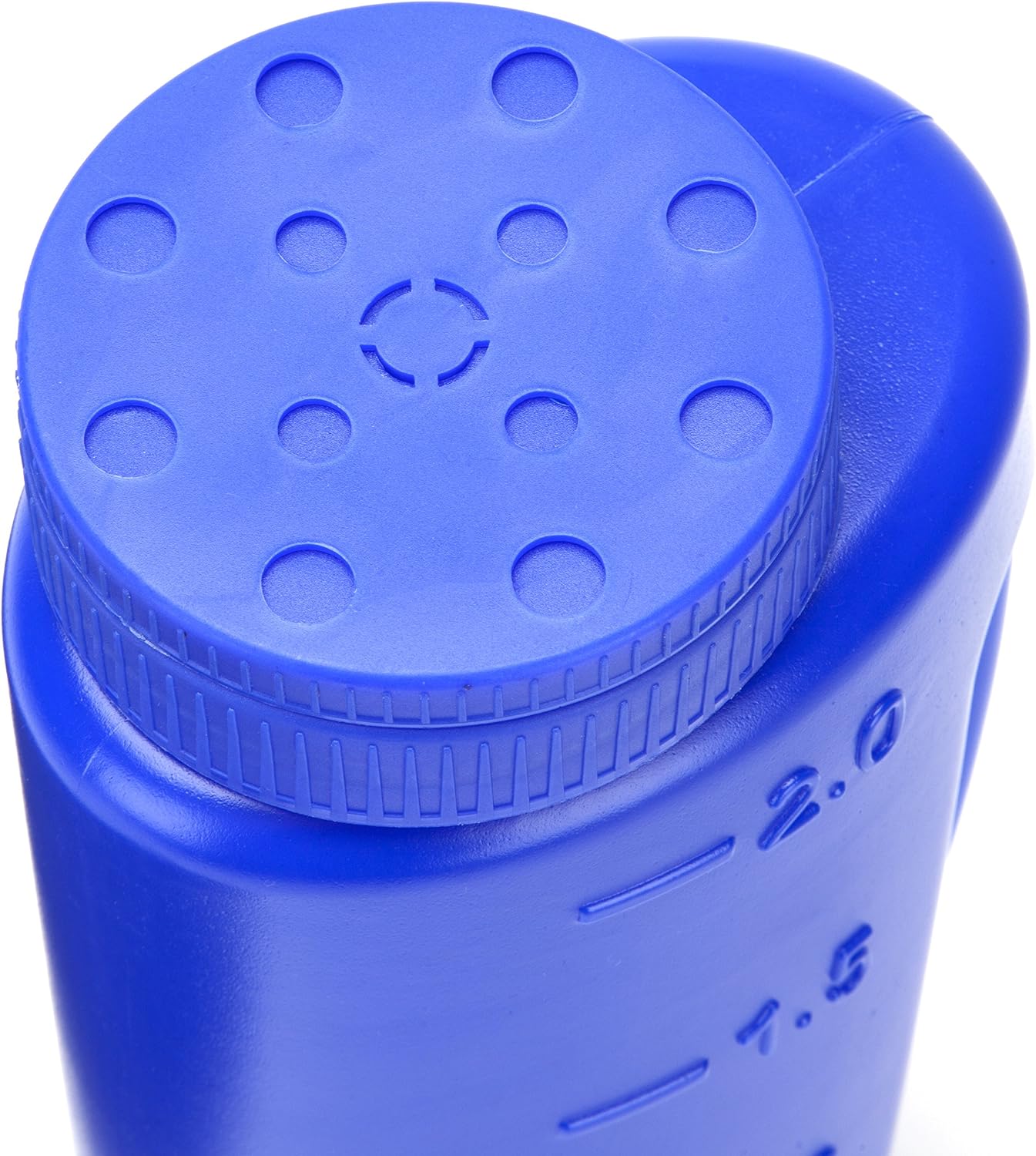 Katai - 2L Hand Held Spreader in Blue. Adjustable Hole Size for Seed Fertiliser, Salt to Deice or any size Granule Complete with Scoop - Image 5