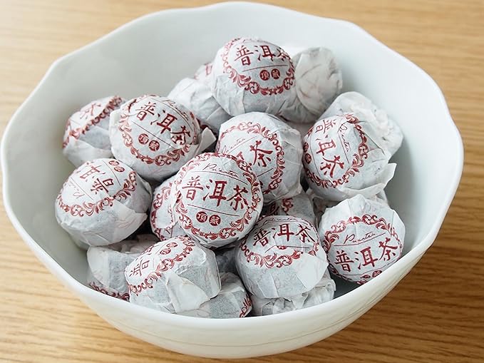 Amazon 雲南省産 プーアル茶 小沱茶 熟茶 280ｇ 台湾茶専門店 台湾茶工房 中国茶 通販