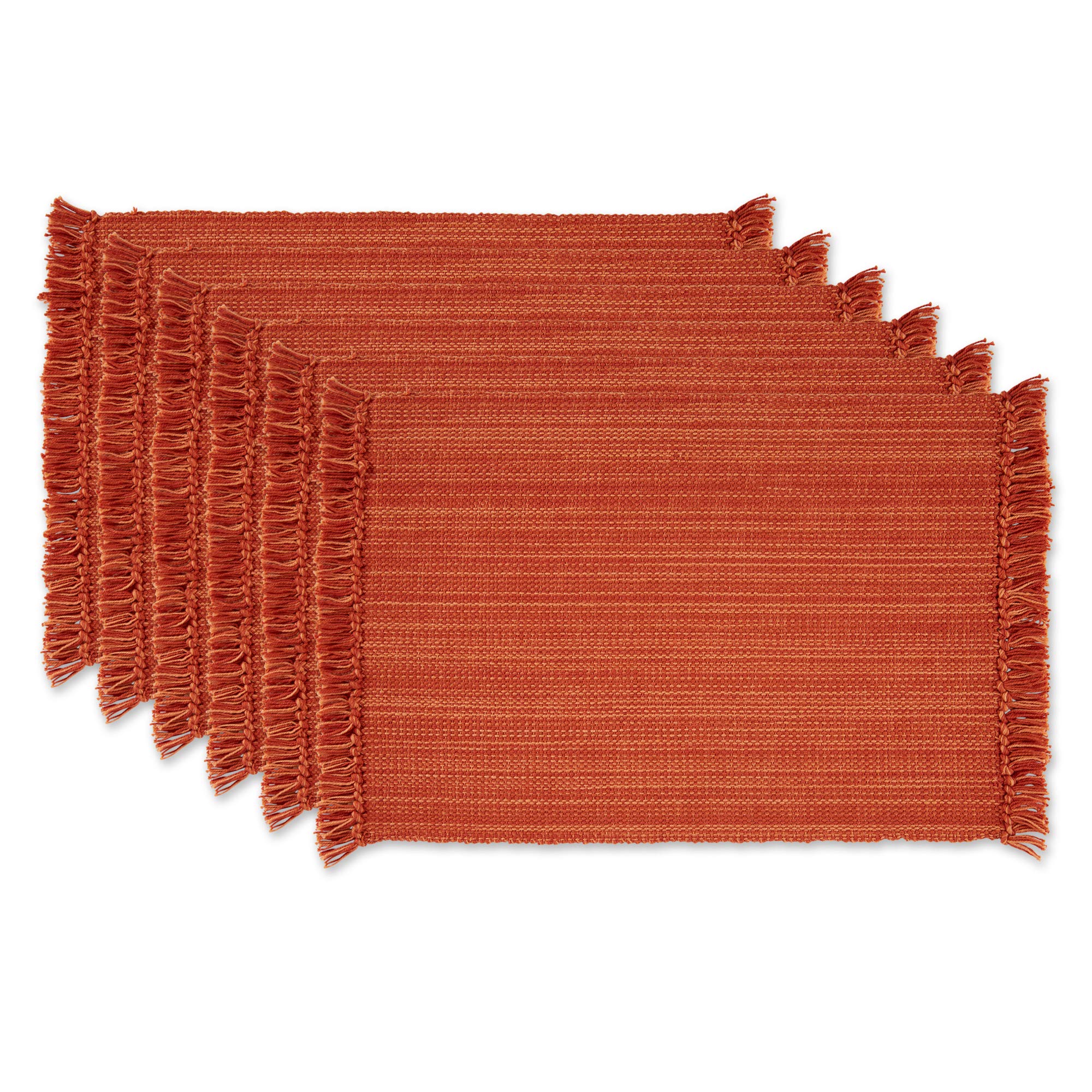 DII Tabletop Collection, Cotton, Spice, Placemat Set, 13x19