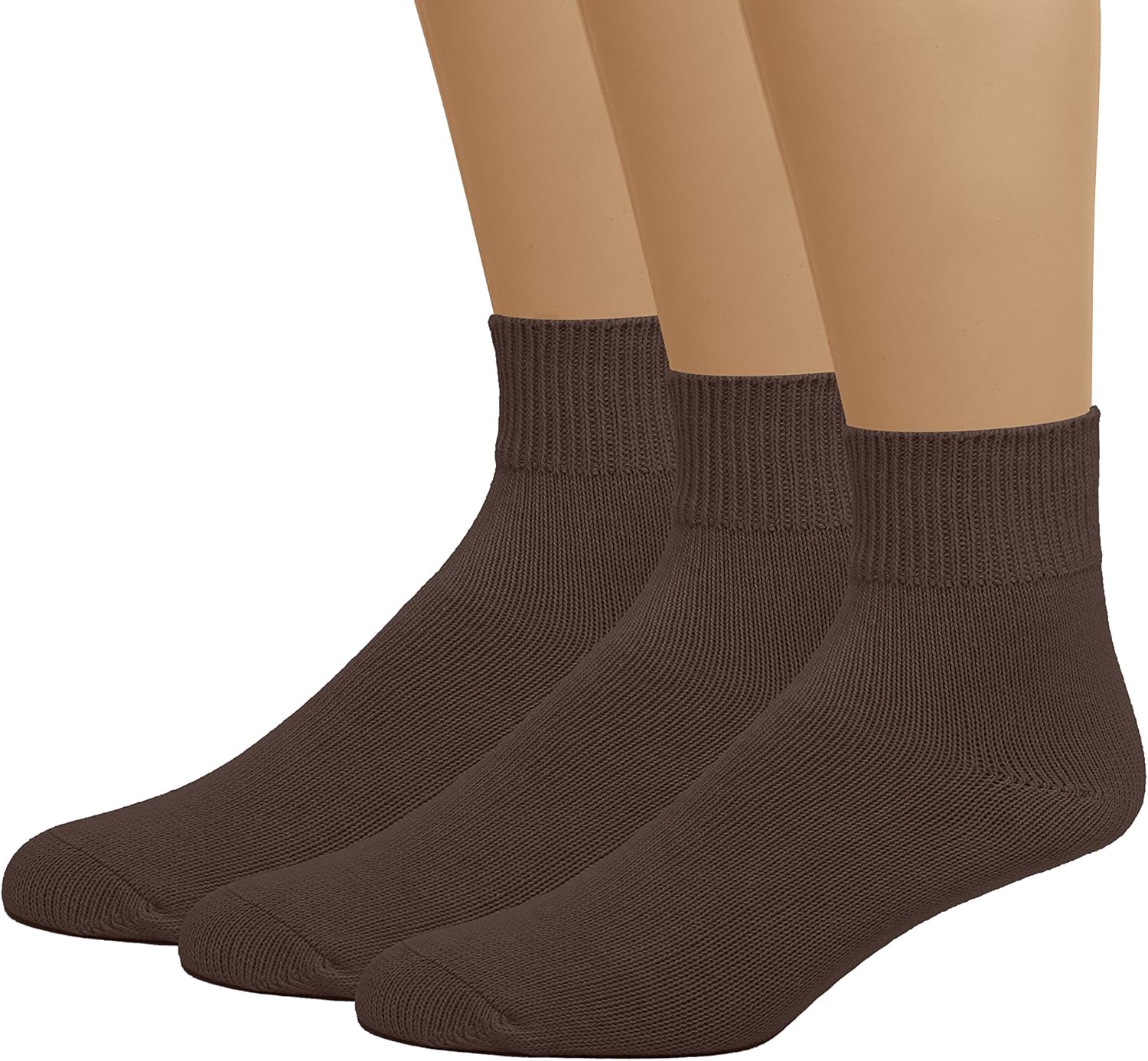 3 Pack Mens Thin Loose Wide Top Non Binding Elastic Warm Thermal