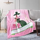Sorority Gifts for Women Throw Blanket Soft Micro Throw Light Weight Flannel Blanket for Home, Bed, Sofa 50''X60''