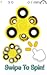 Swipe Fidget Finger Spinner