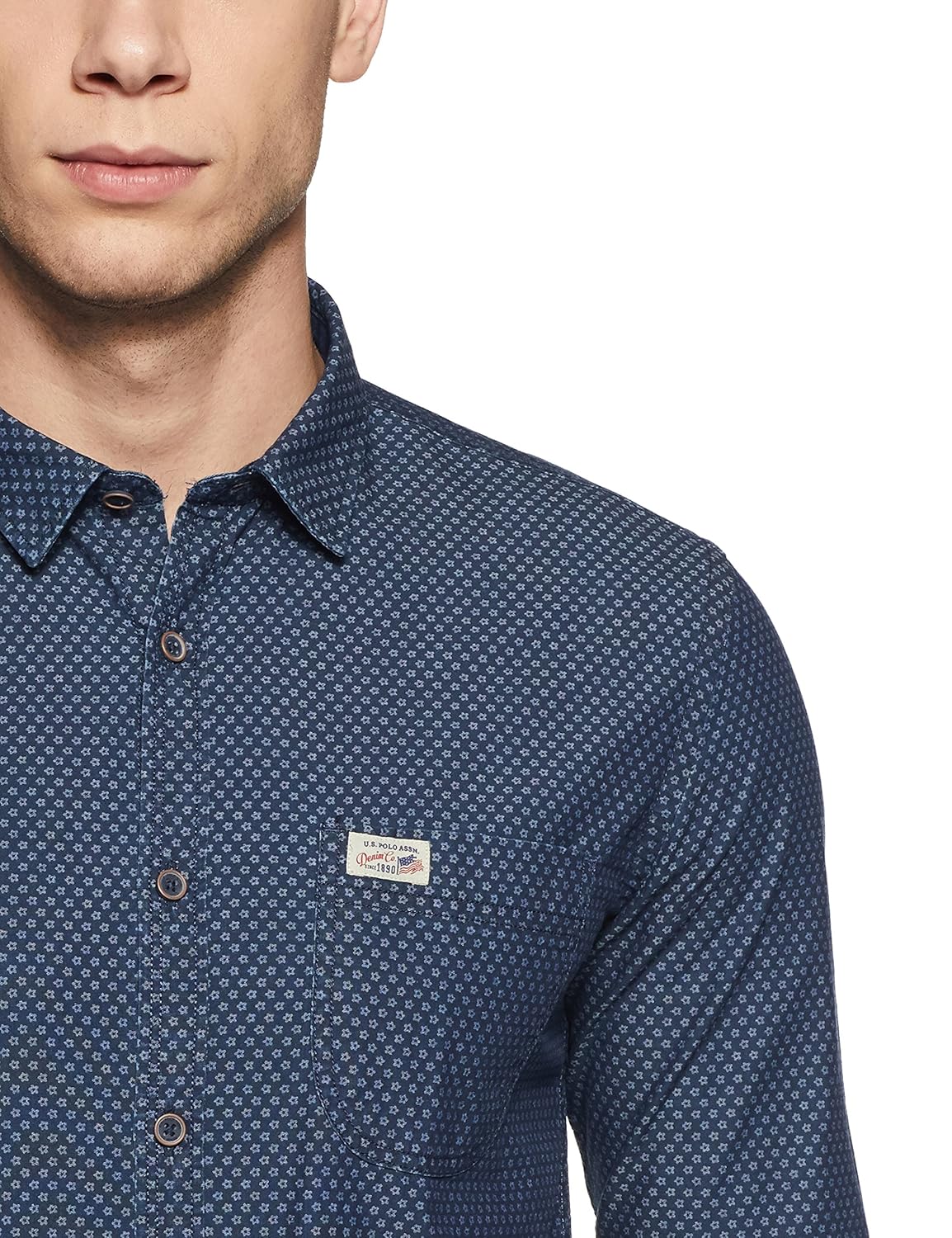 us polo association men's casual shirt