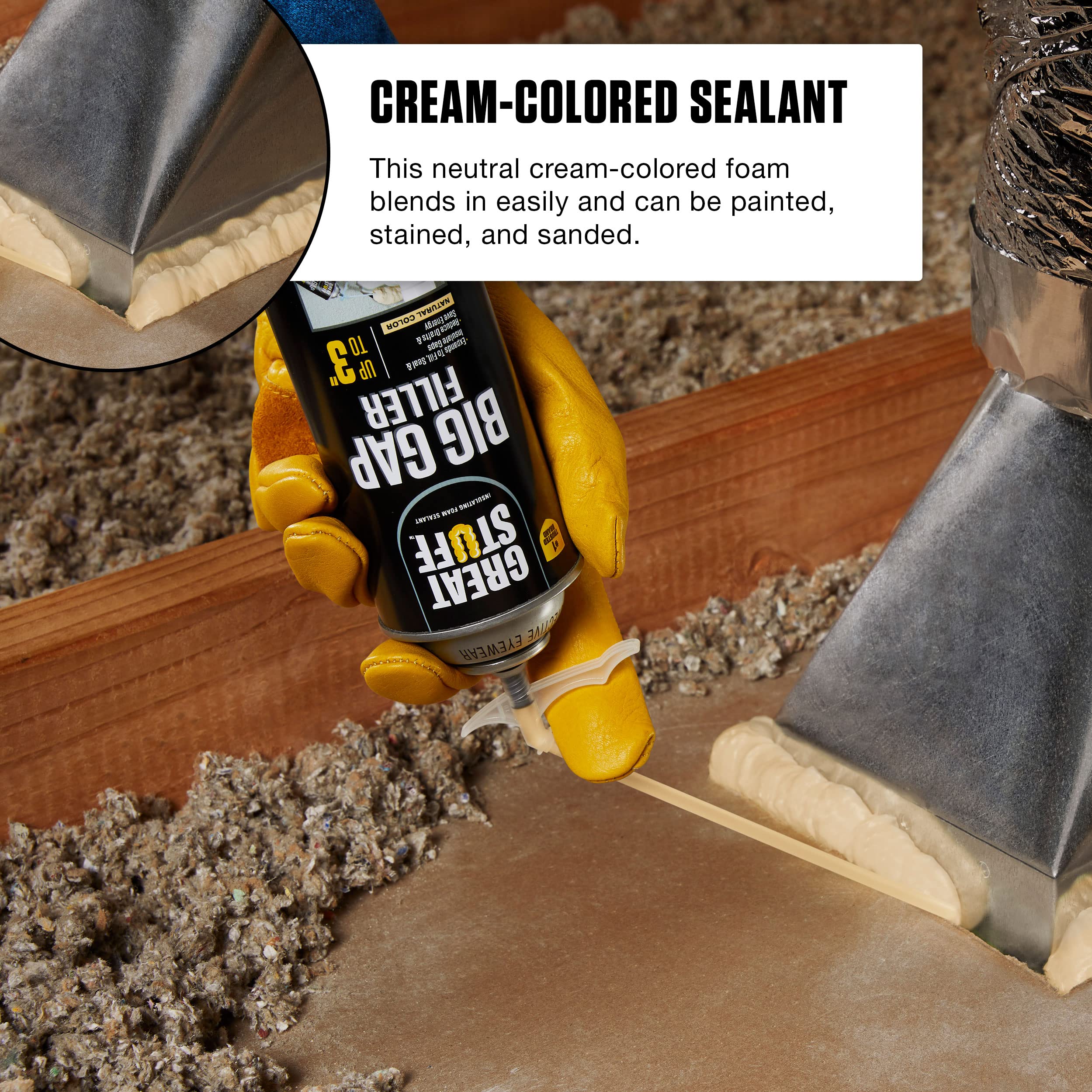 20 Oz Big Gap Filler Insulating Foam Sealant ( Package May Vary ) on