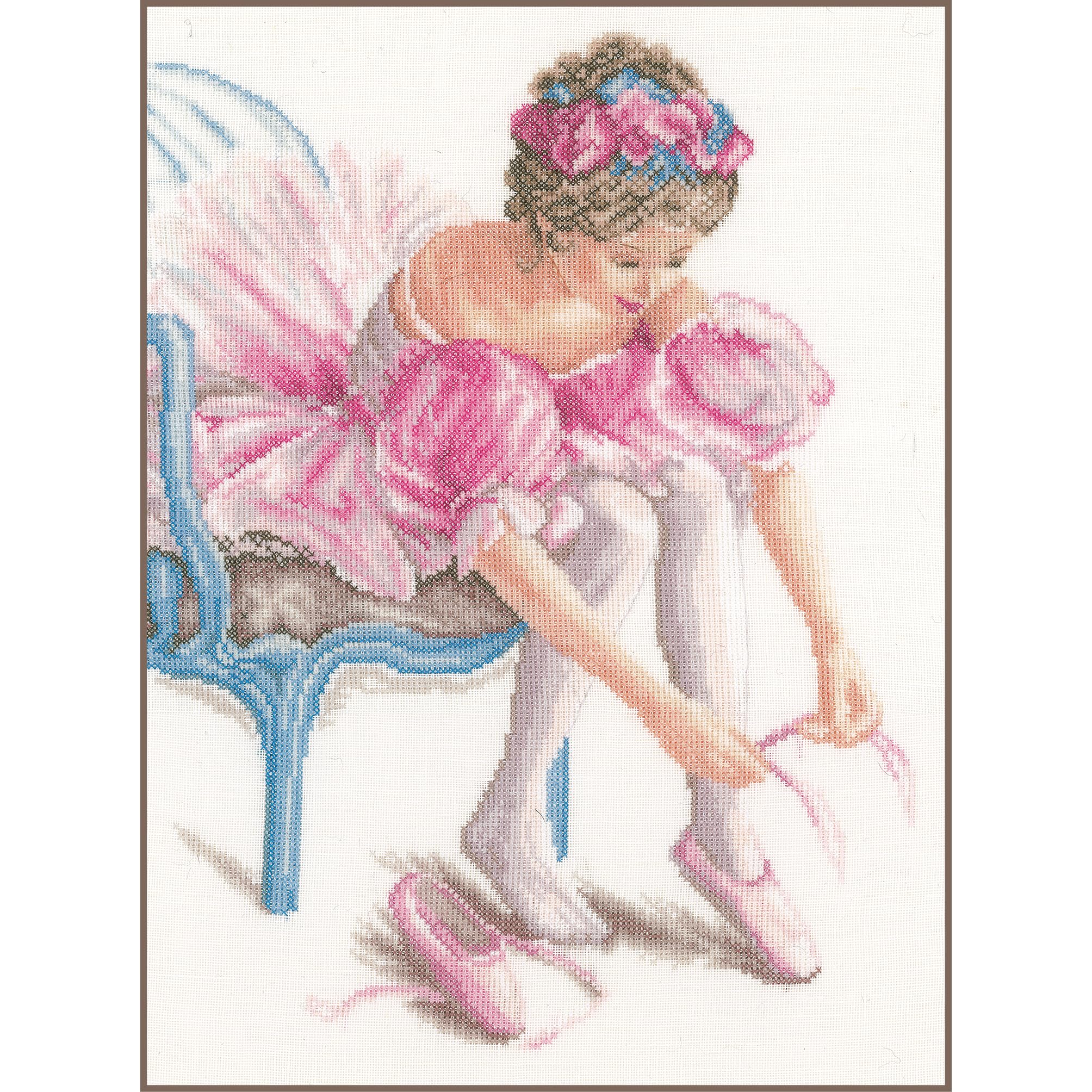 Lanarte Counted Cross Stitch Kit: My First Dance, 27 x 36cm, PN-0171419