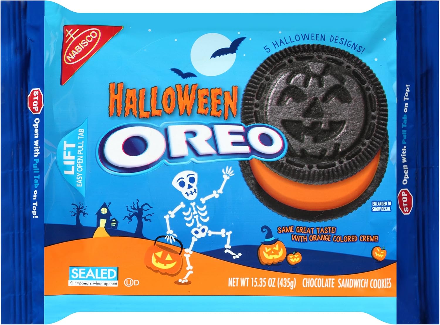Nabisco Oreo Halloween Chocolate Sandwich Cookies, 15.35 Ounce Amazon